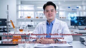 Professional scientific laboratory setting with Dr. Lim Kien Seng's research framework for Miracle Medicine Singapore.